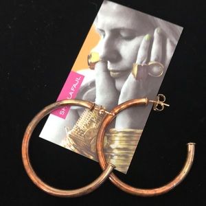 SHEILA FAJL Arlene Hoop Earrings